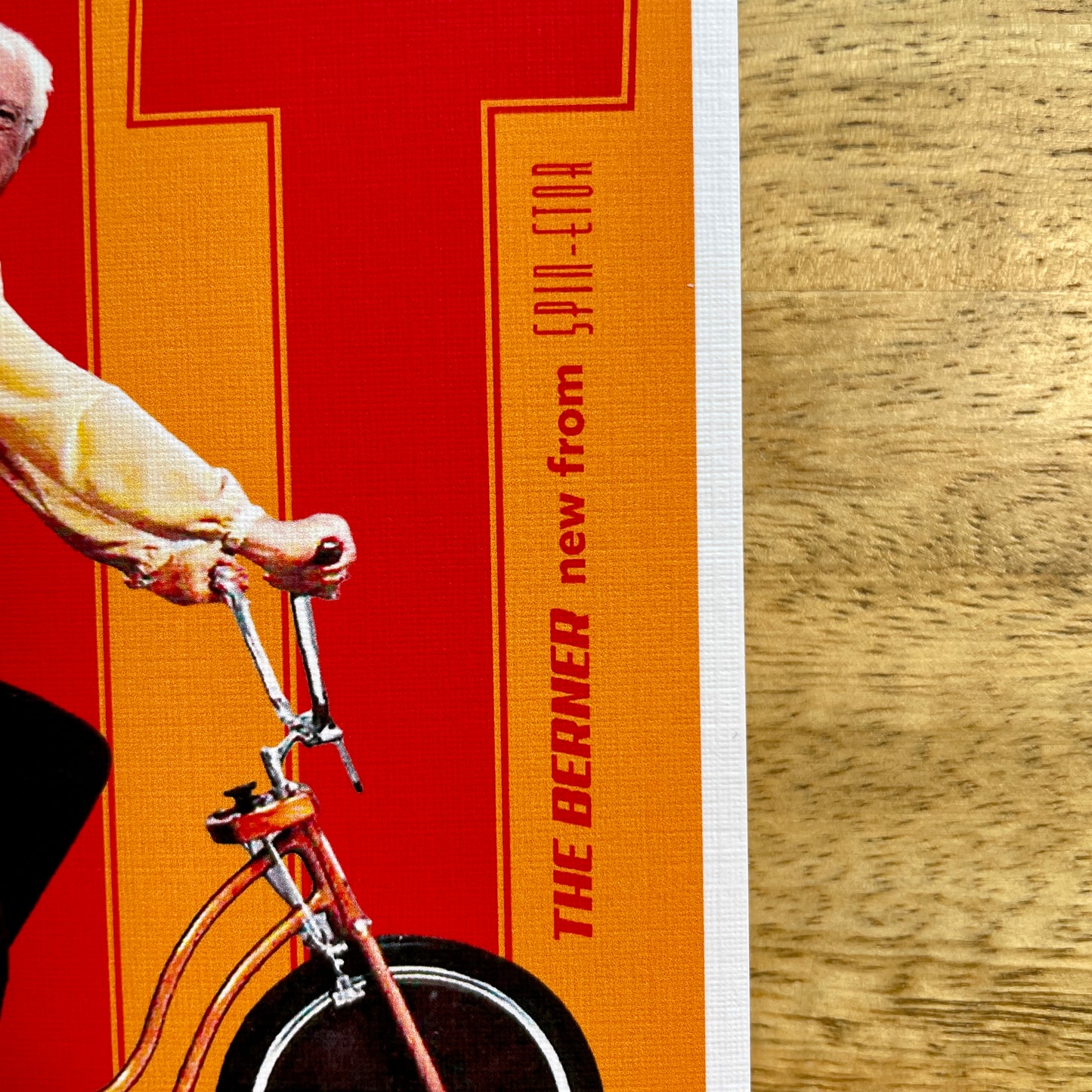 Bernie Sanders: Fit for Office funny greeting card