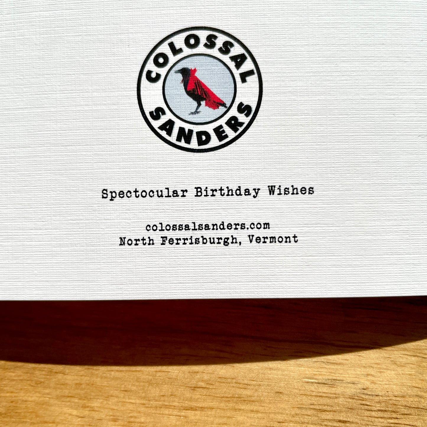 Spectocular Birthday funny quirky birthday card