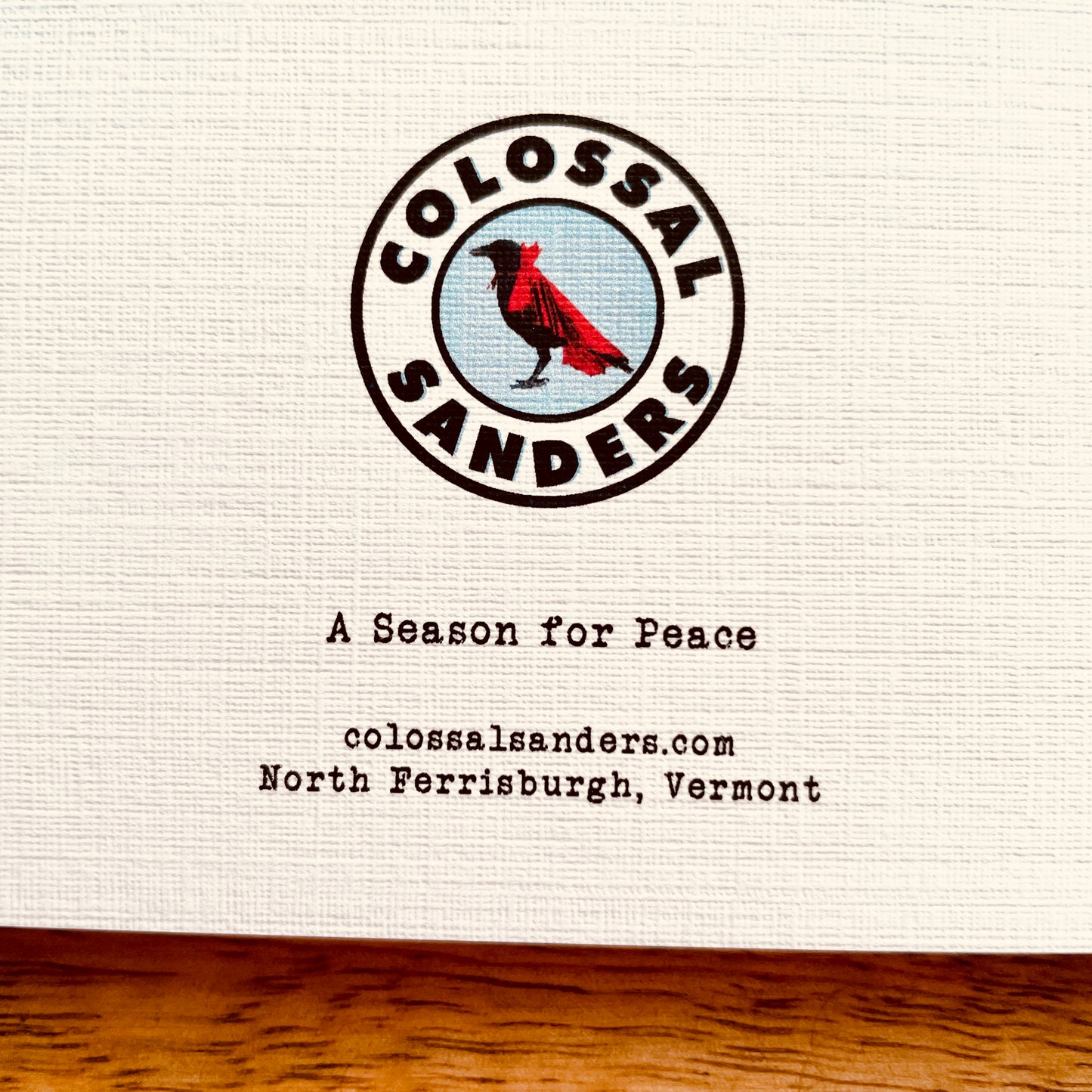 Let There be Peace funny Holiday Christmas Card