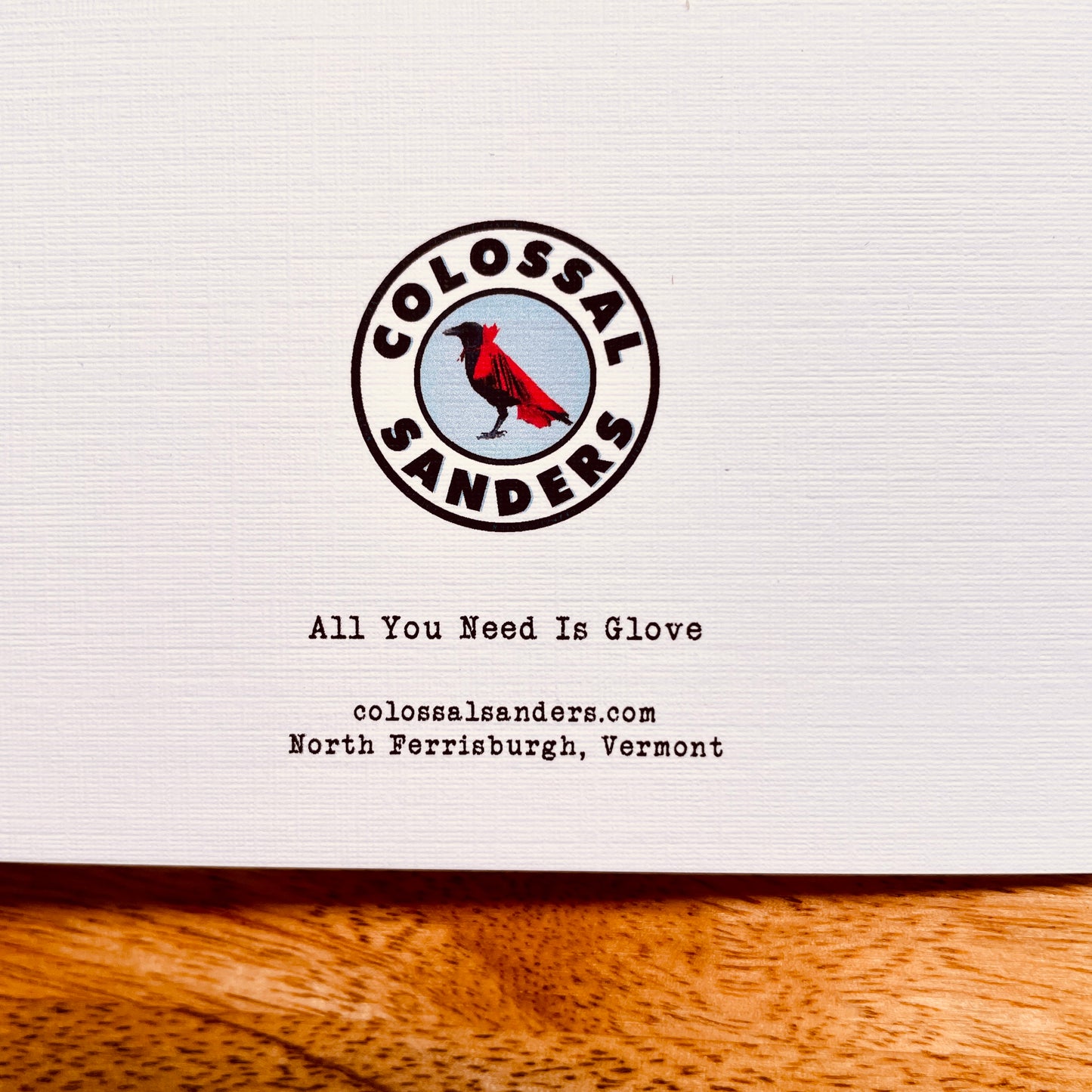 (G)love Thy Neighbor funny Jesus greeting card