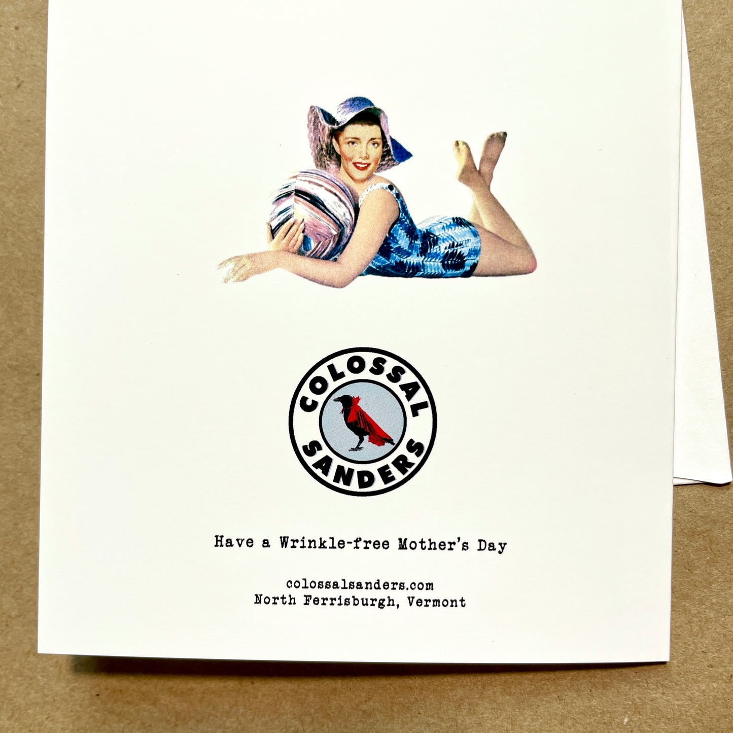 Mom Irons Out Everything Mother's Day Card