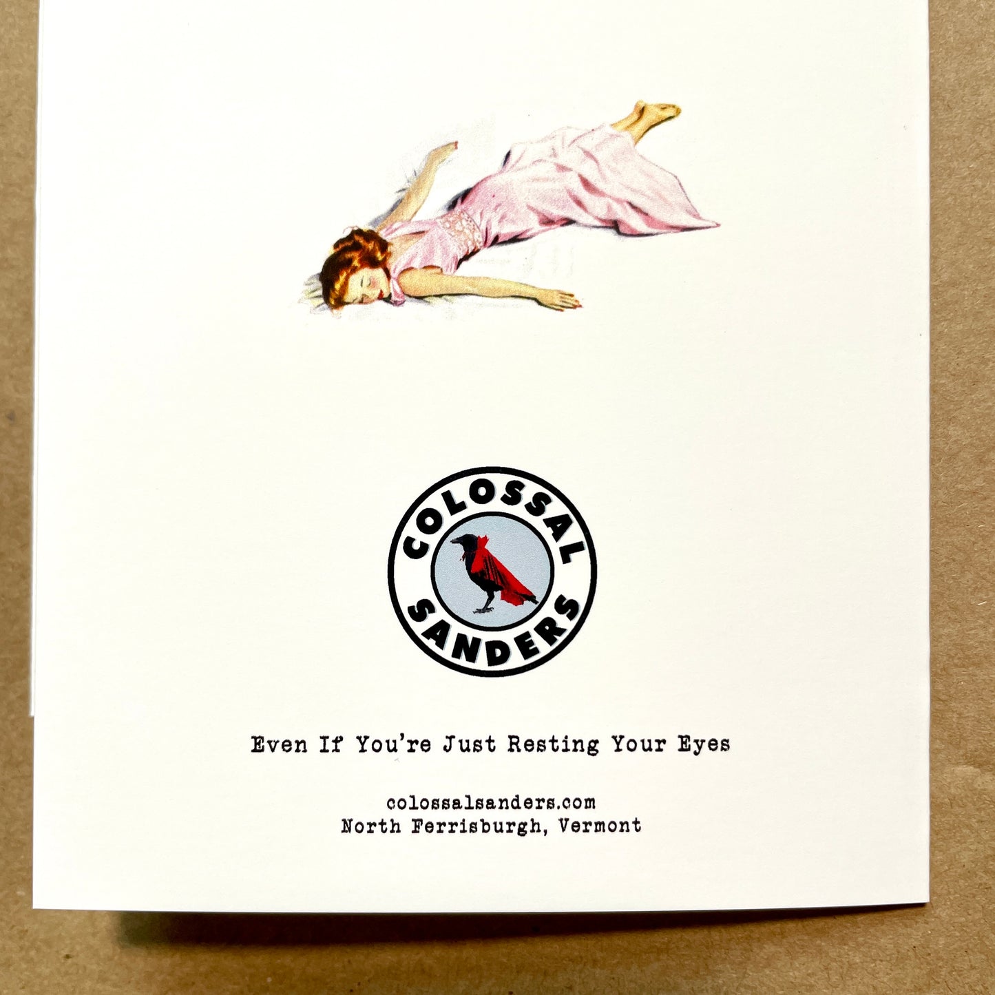 No Wrong Way to Nap Mother's Day Card