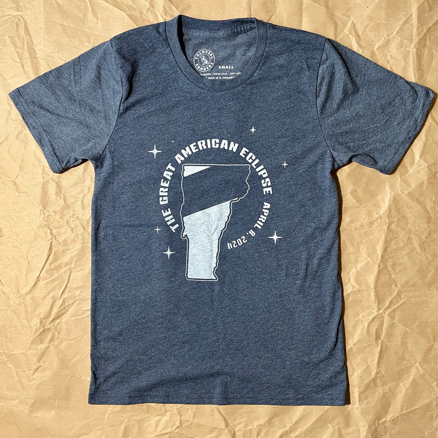 Vermont 2024 Solar Eclipse T-shirt