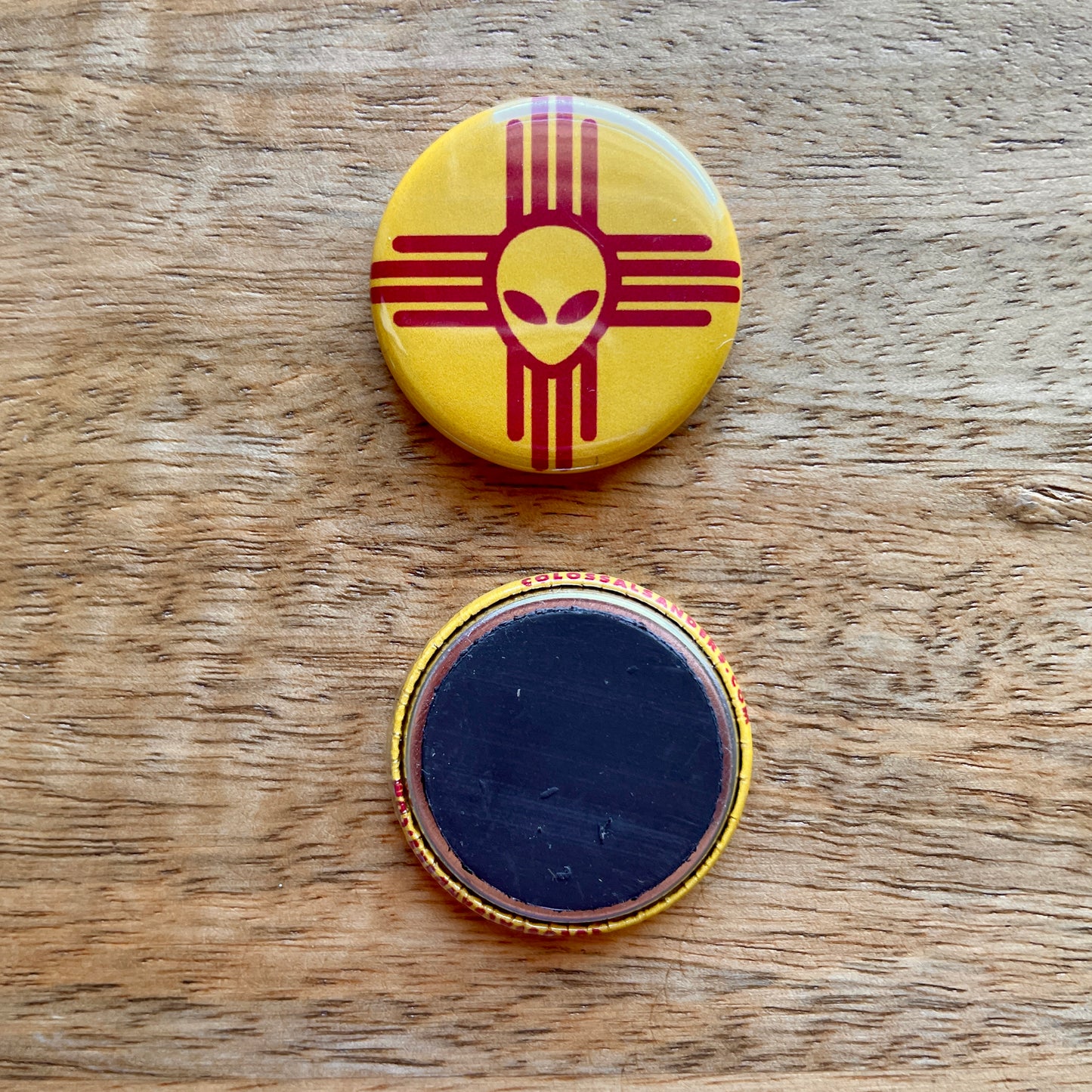 Zia Alien (button or magnet)
