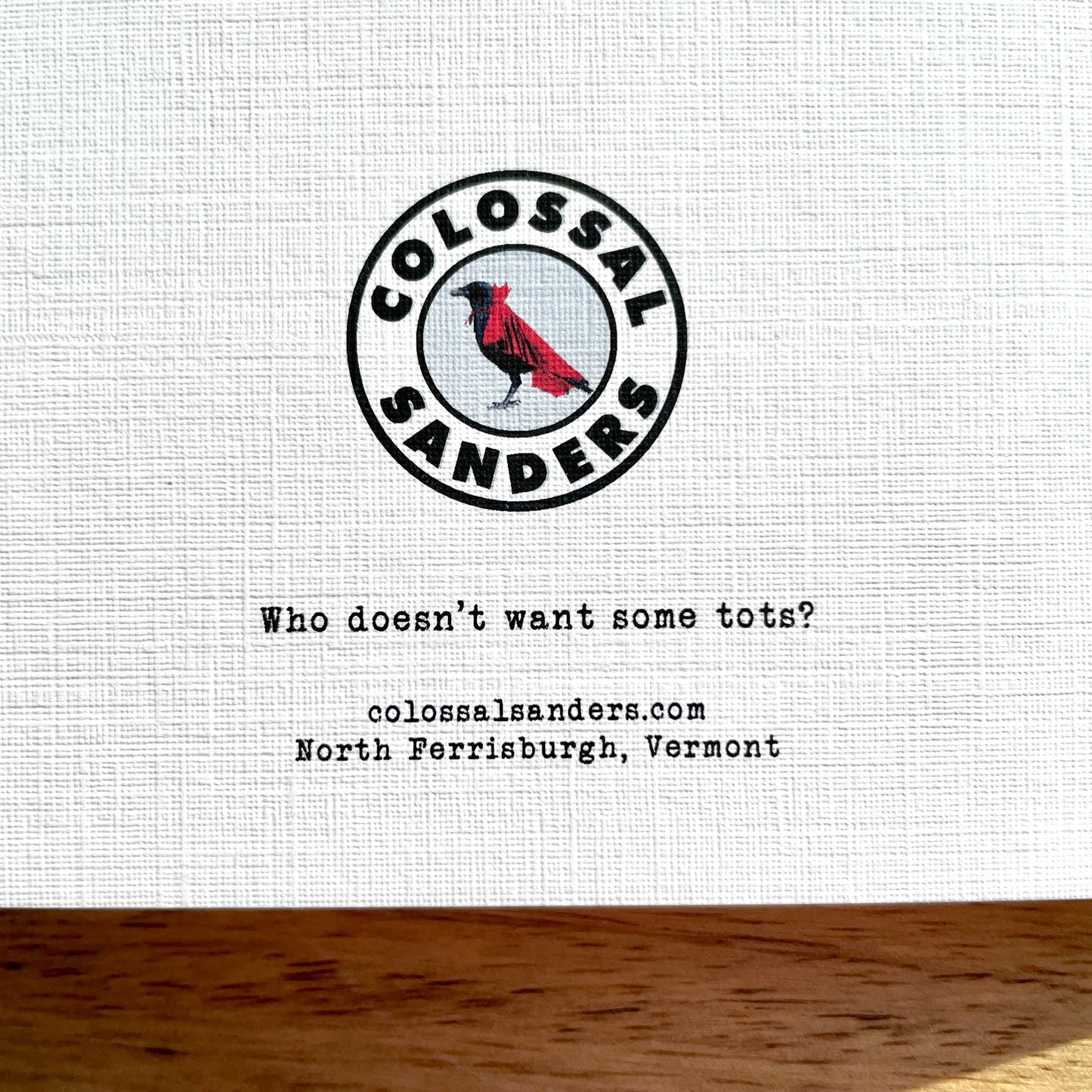 Tots and prayers funny greeting card