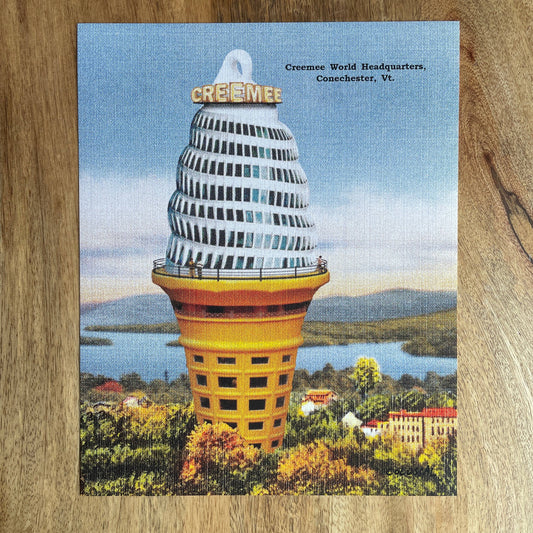 Vermont Creemee World Headquarters art print
