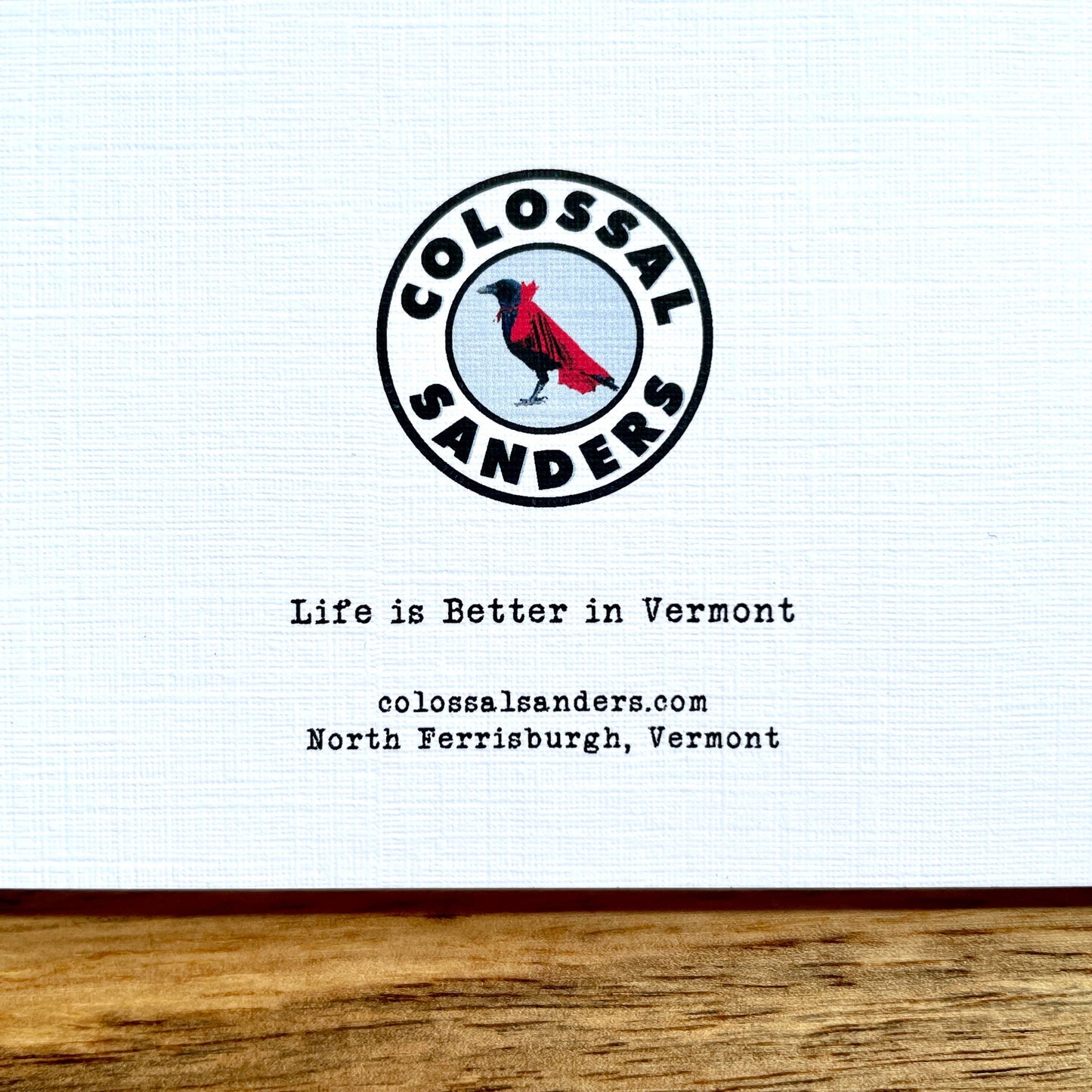 Vermont: We're Doing Alright Here funny Card