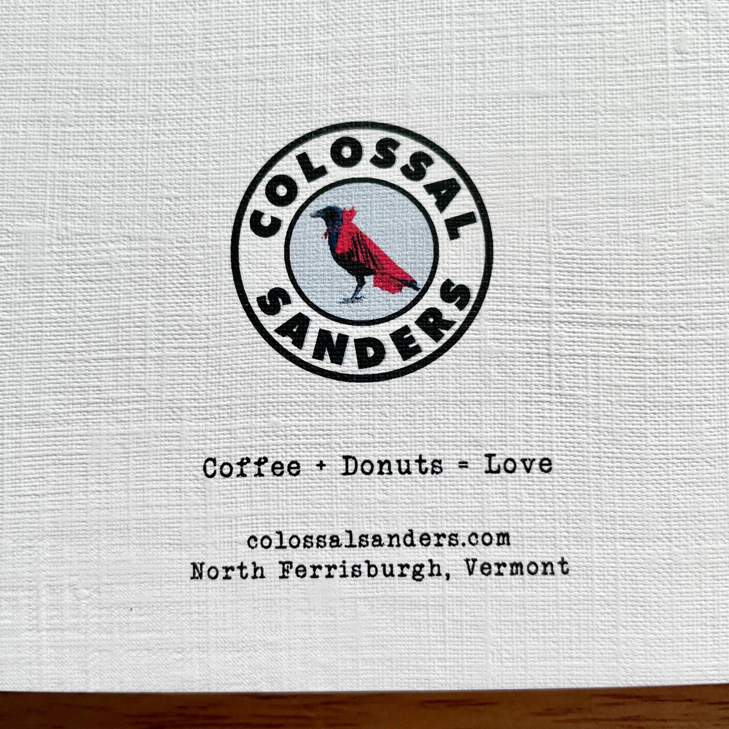 Cheers (donuts + coffee) funny food greeting card