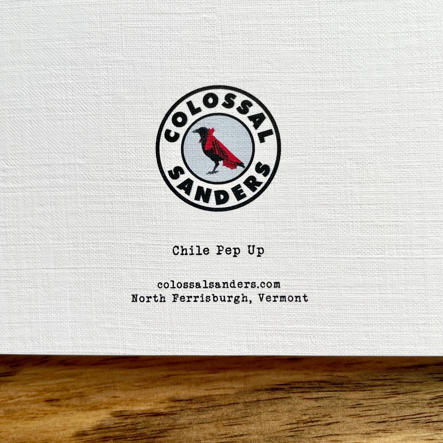 New Mexico Chile Pep Up Service Station funny greeting card