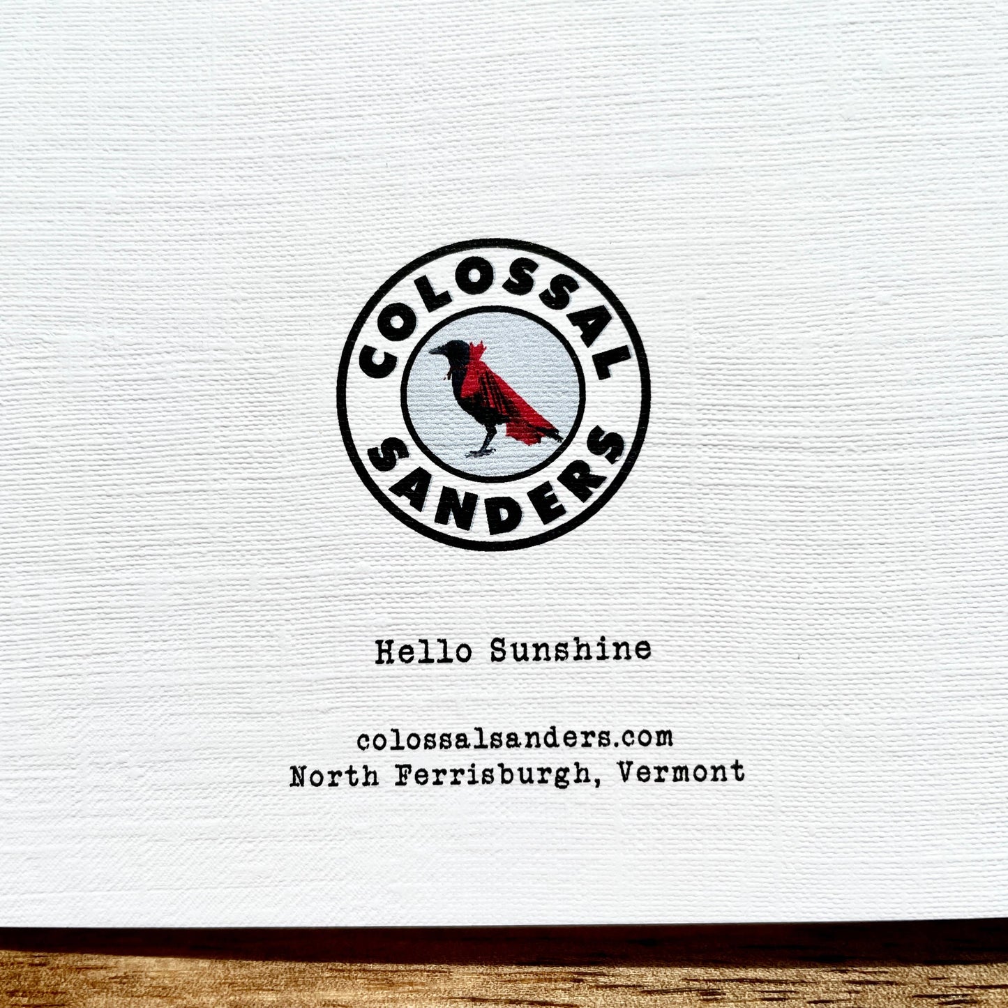 Hello Sunshine funny greeting card