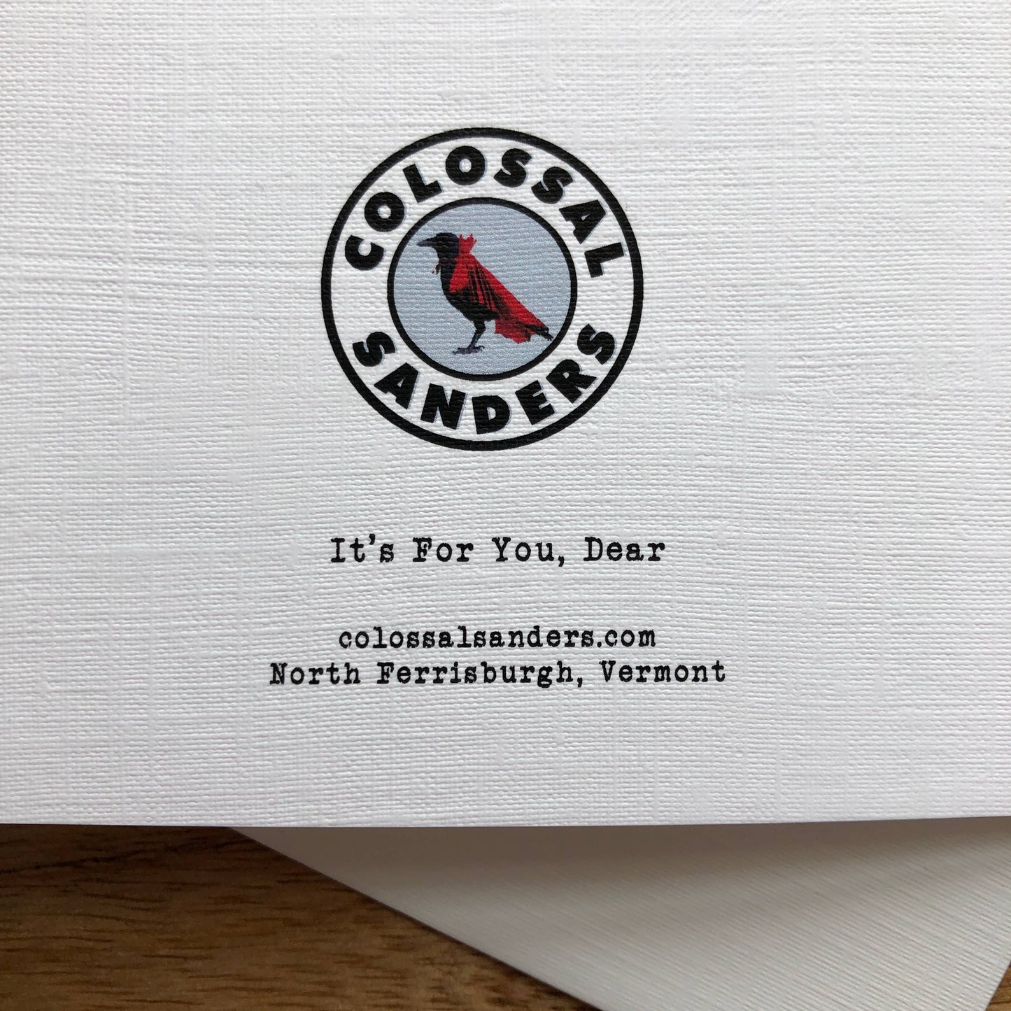 It's For You, Dear (They Want Your Soul) funny greeting card