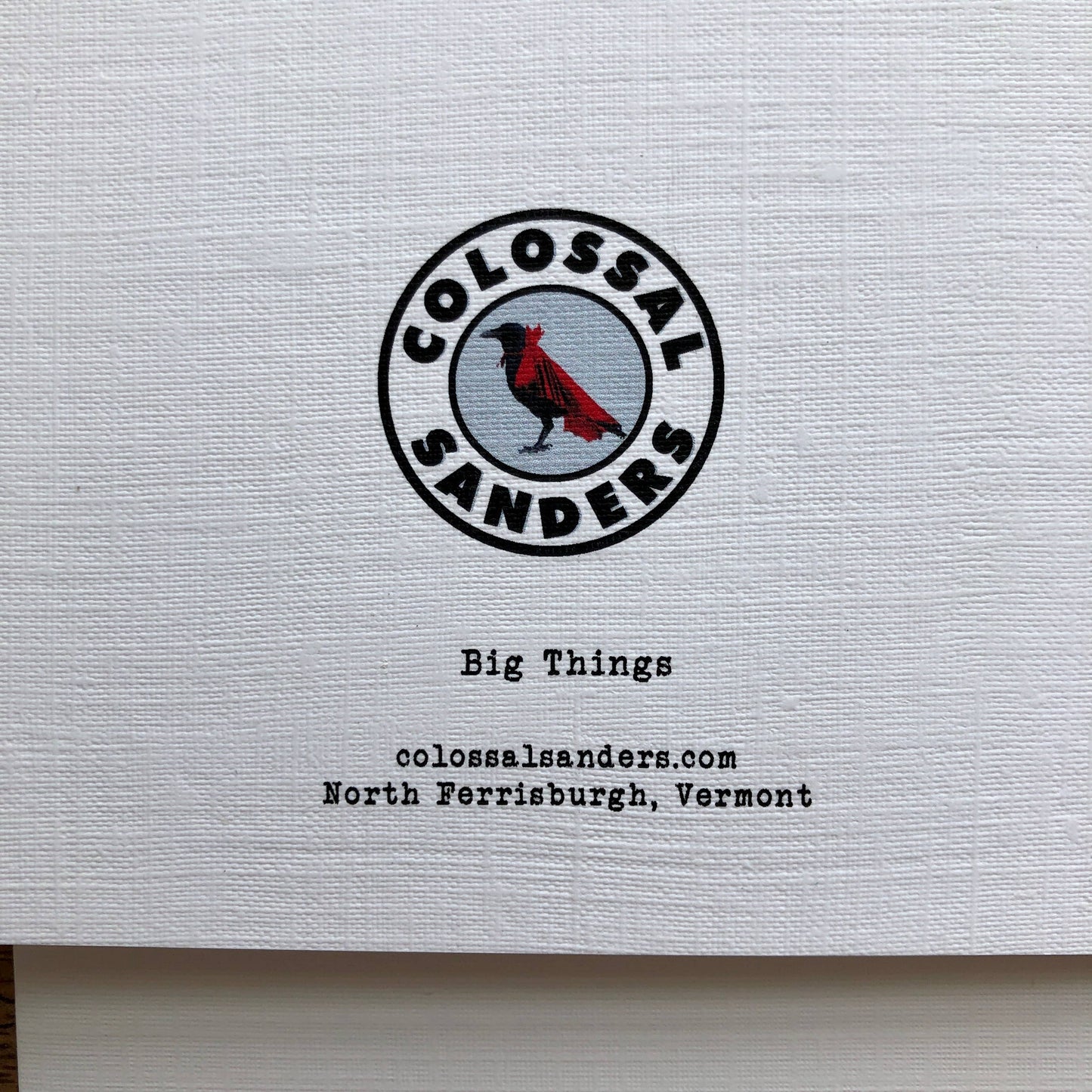 Big Things Ahead funny greeting card