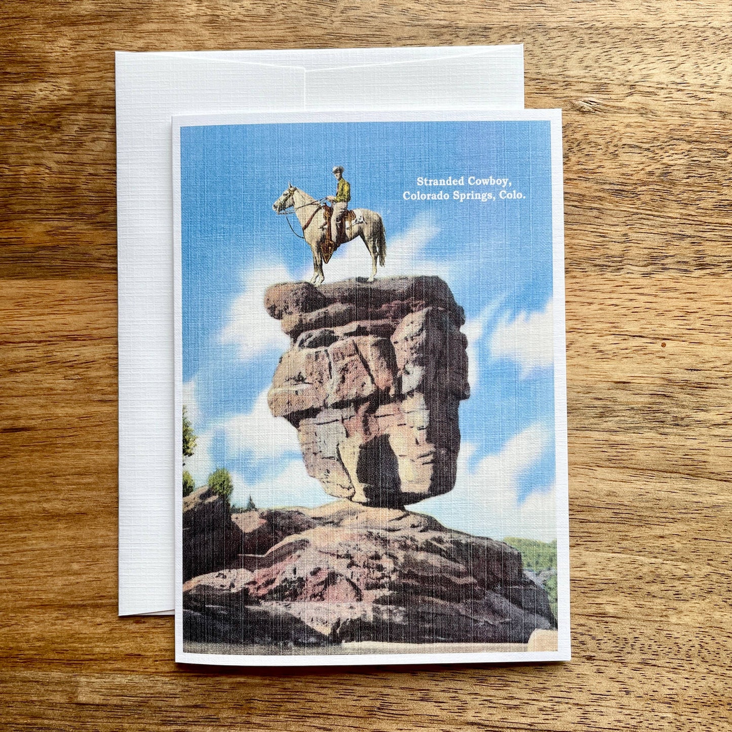 Colorado Stranded Cowboy (Balanced Rock)