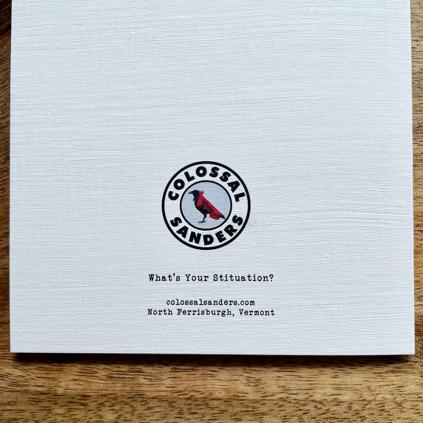 Doll Pants funny card