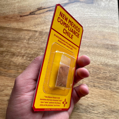 New Mexico Compliance Chile Toy handmade magnet