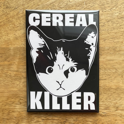 Cereal Killer Kitten funny cat magnet