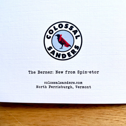 Bernie Sanders: Fit for Office funny greeting card