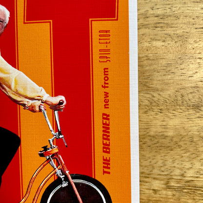 Bernie Sanders: Fit for Office funny greeting card