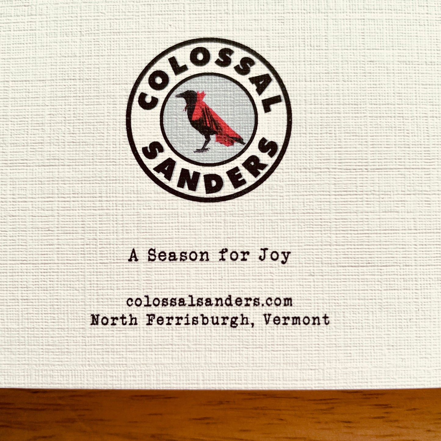 Let There Be Joy funny Holiday Christmas Card