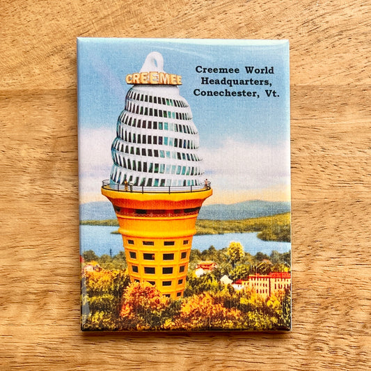Creemee World Headquarters funny Vermont magnet