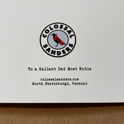 Renaissance Father's Day funny greeting card