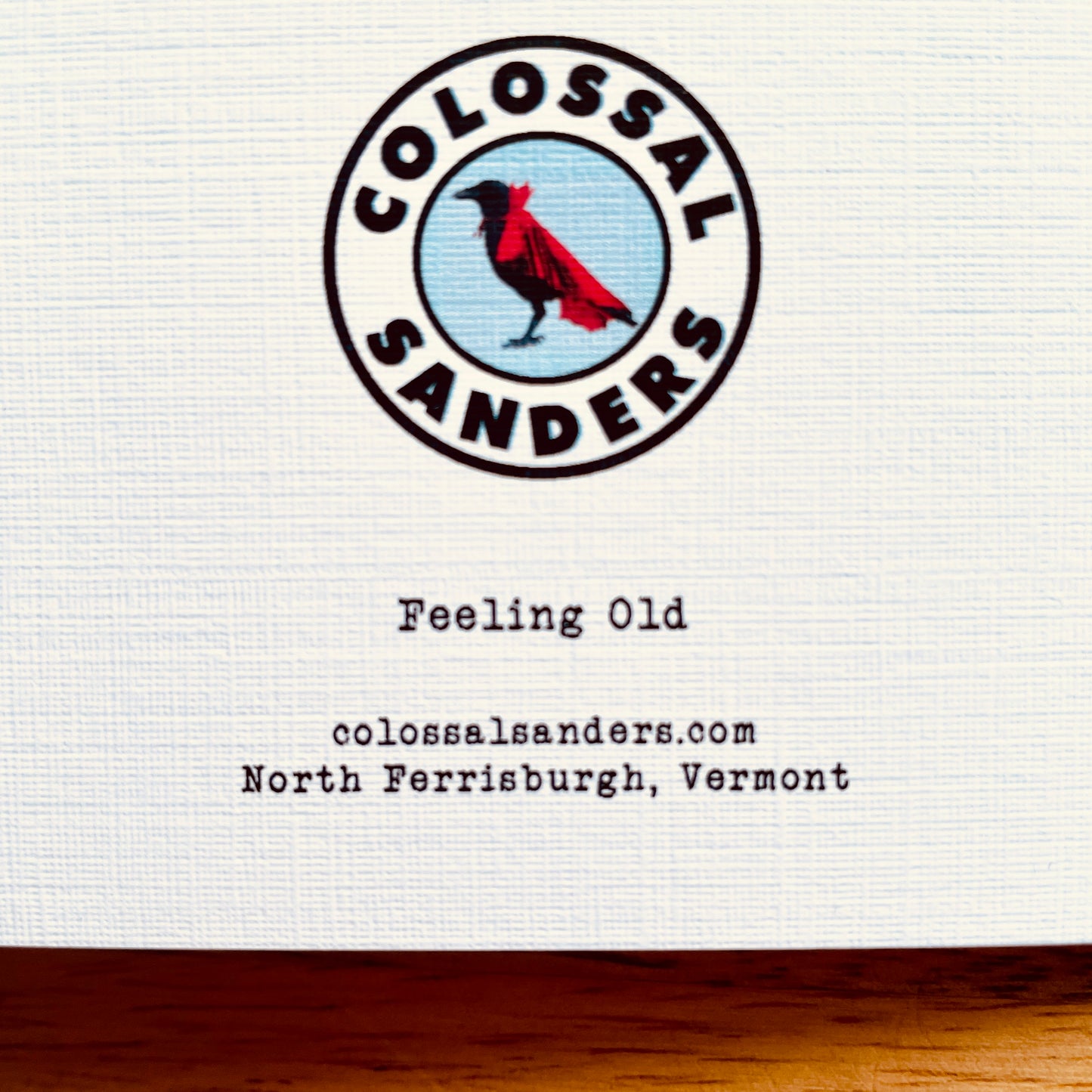 If You're feeling Old... Birthday funny greeting card