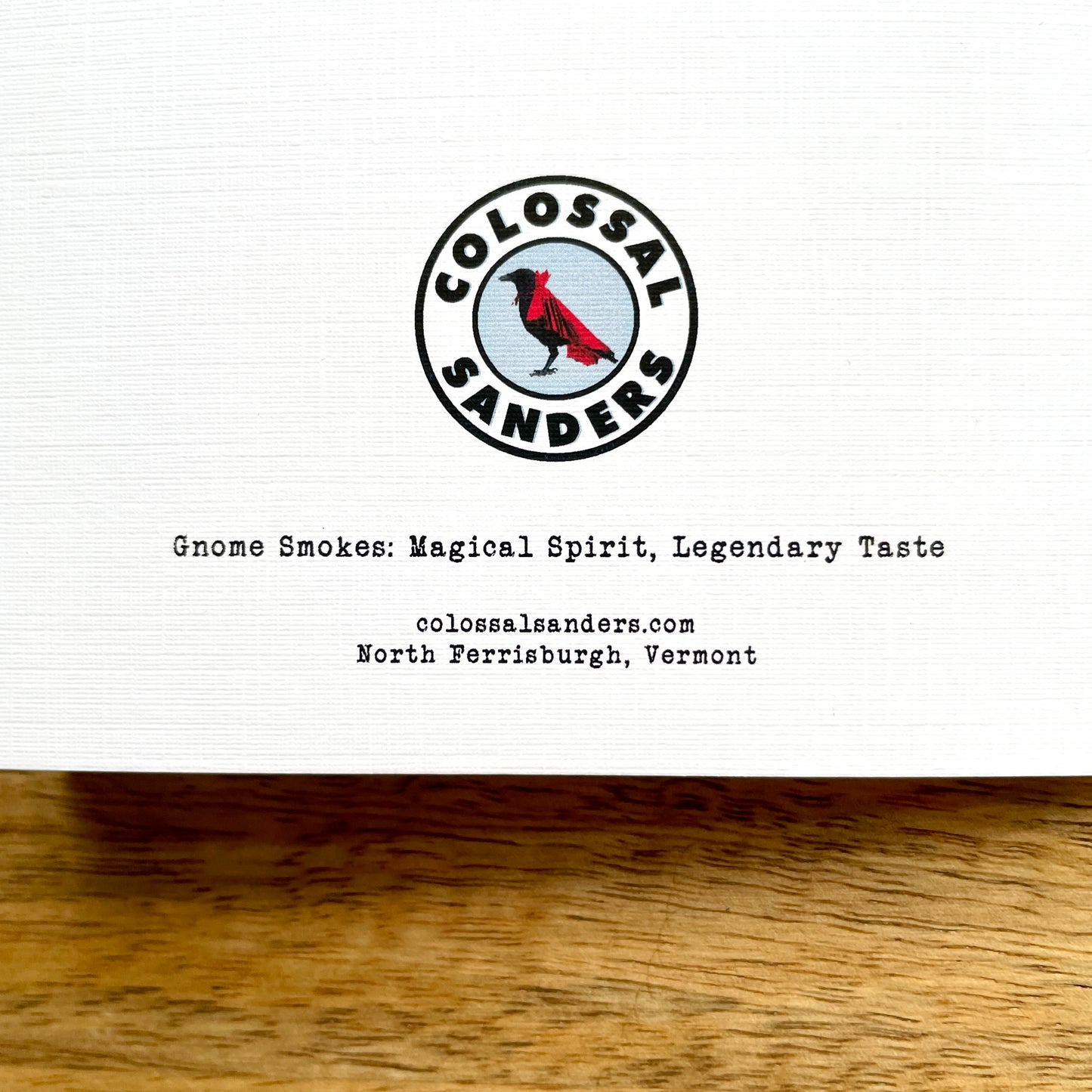 Gnome Smokes funny greeting card