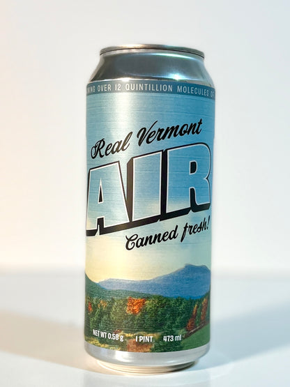 Real Vermont Air (canned fresh)
