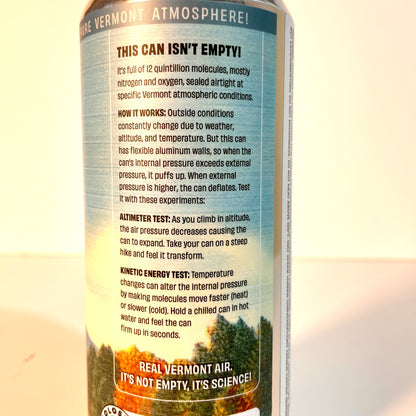 Real Vermont Air (canned fresh)