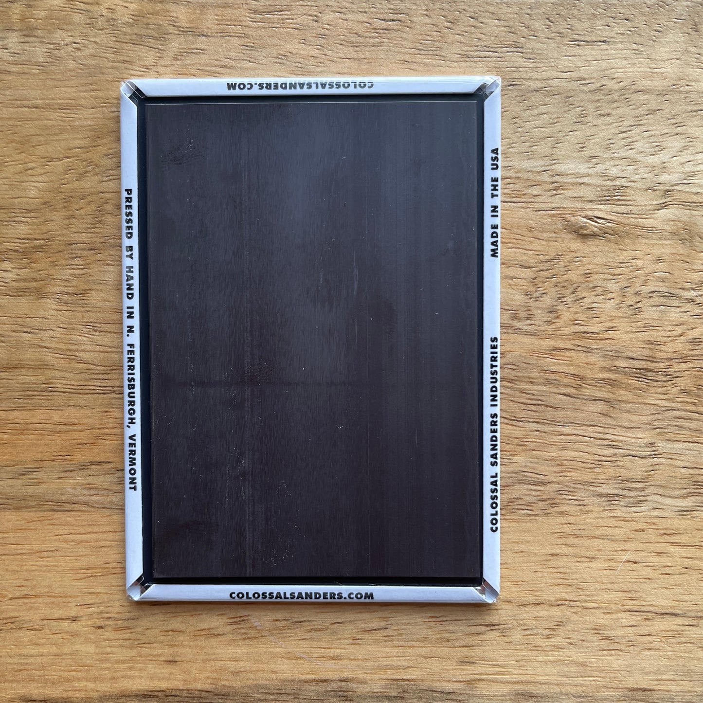 Jesus Loves You (and deforestation) funny magnet