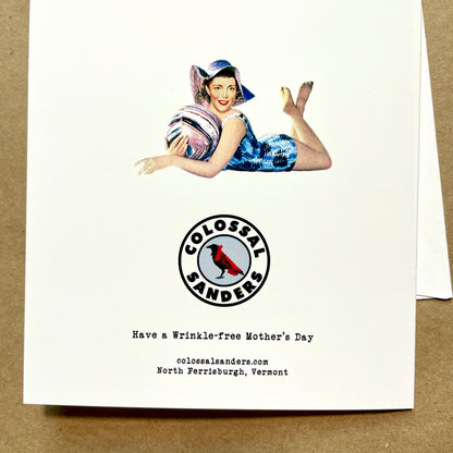 Mom Irons Out Everything Mother's Day Card