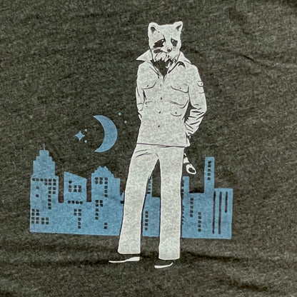 City Raccoon in Clothes T-shirt