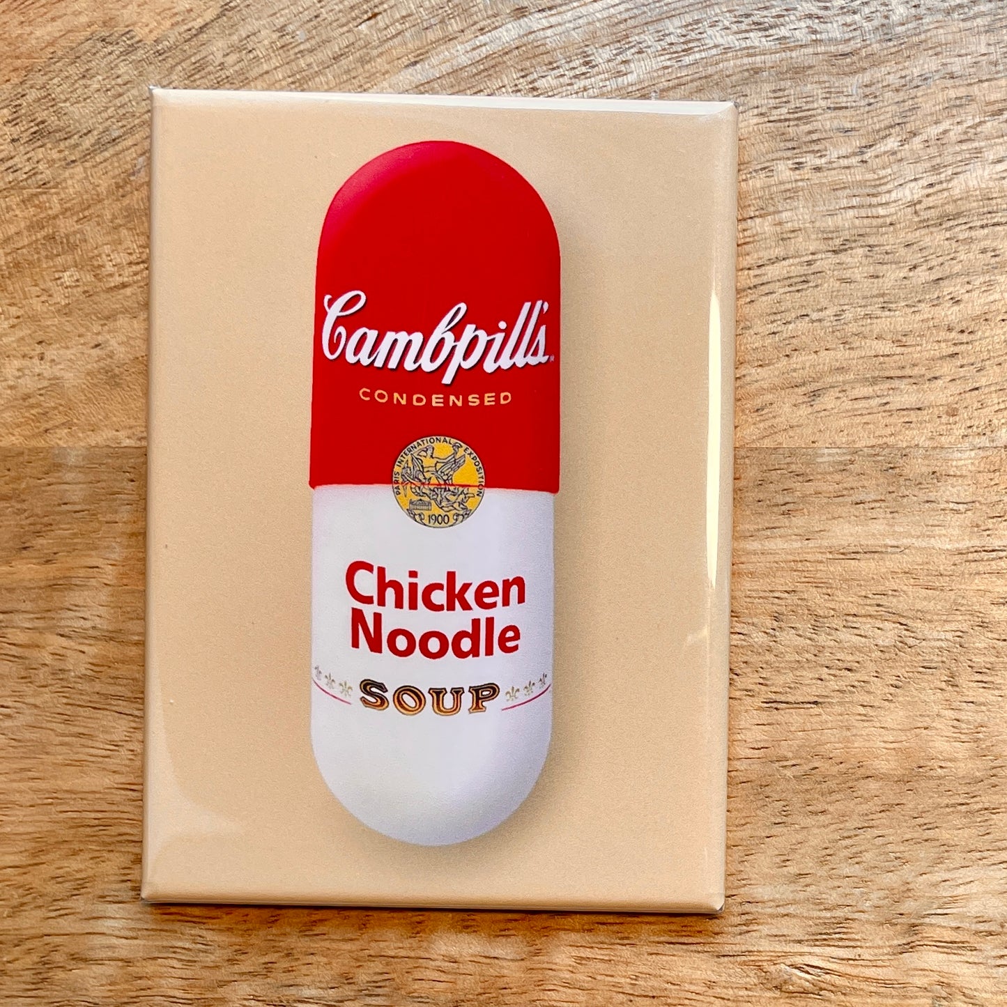 Chicken Noodle Soup Pill funny magnet