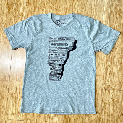 Vermont Book Stack T-shirt