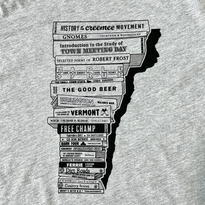 Vermont Book Stack T-shirt