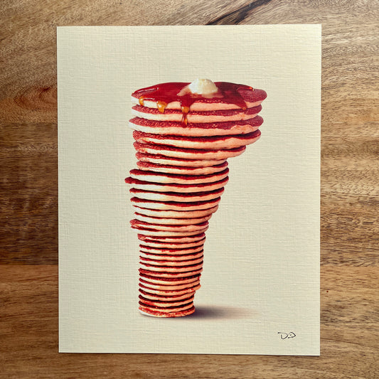 Vermont (Pancake) Stack art print