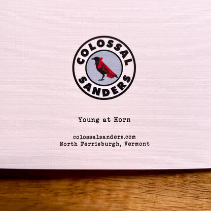 Young at Horn Unicorn Birthday funny greeting card