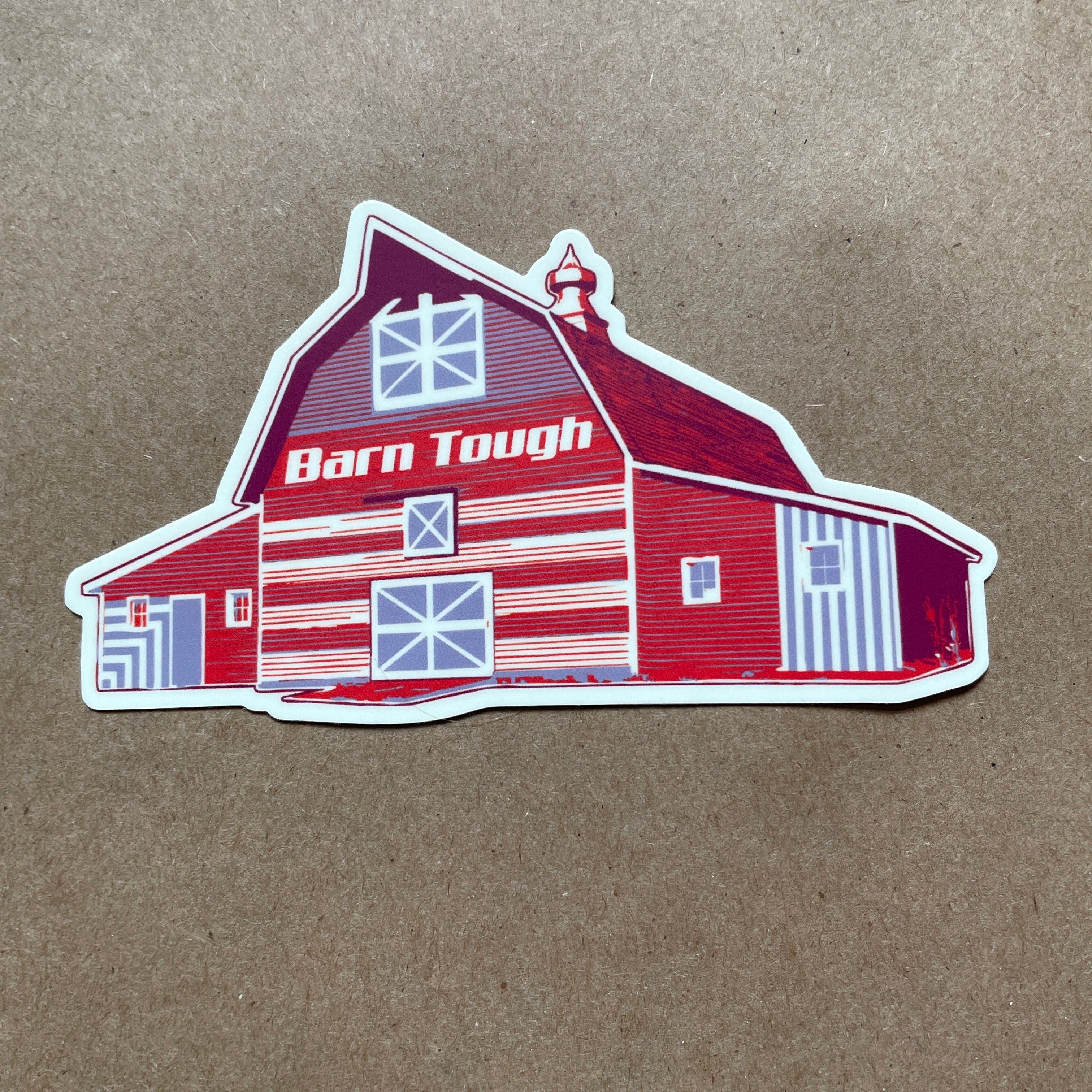 Barn Tough (Darn Tough) sticker – Colossal Sanders