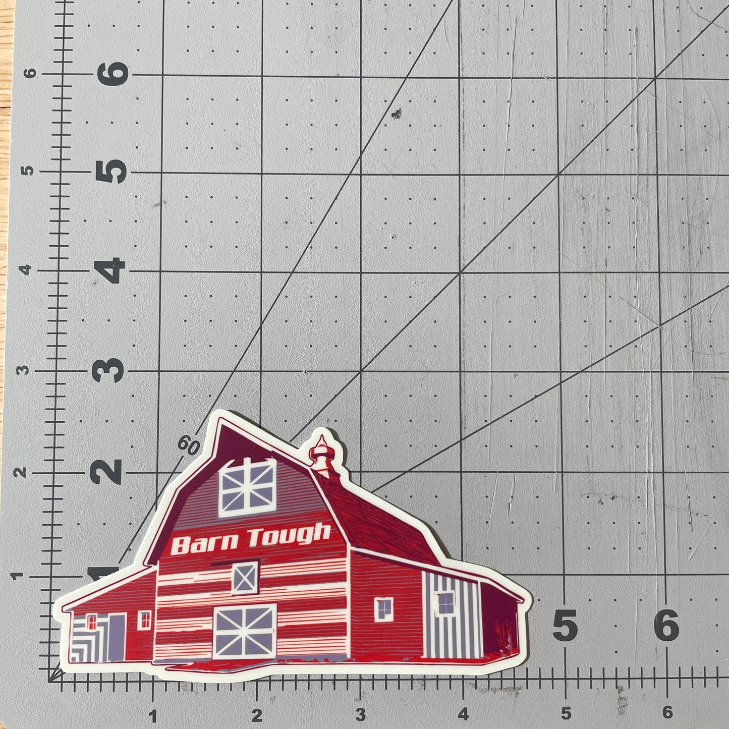 Barn Tough (Darn Tough) sticker