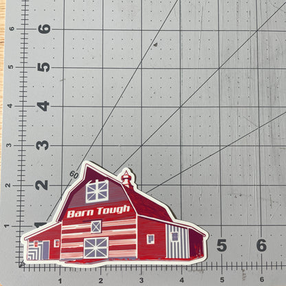 Barn Tough (Darn Tough) sticker