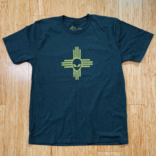 Zia Alien New Mexico  T-shirt
