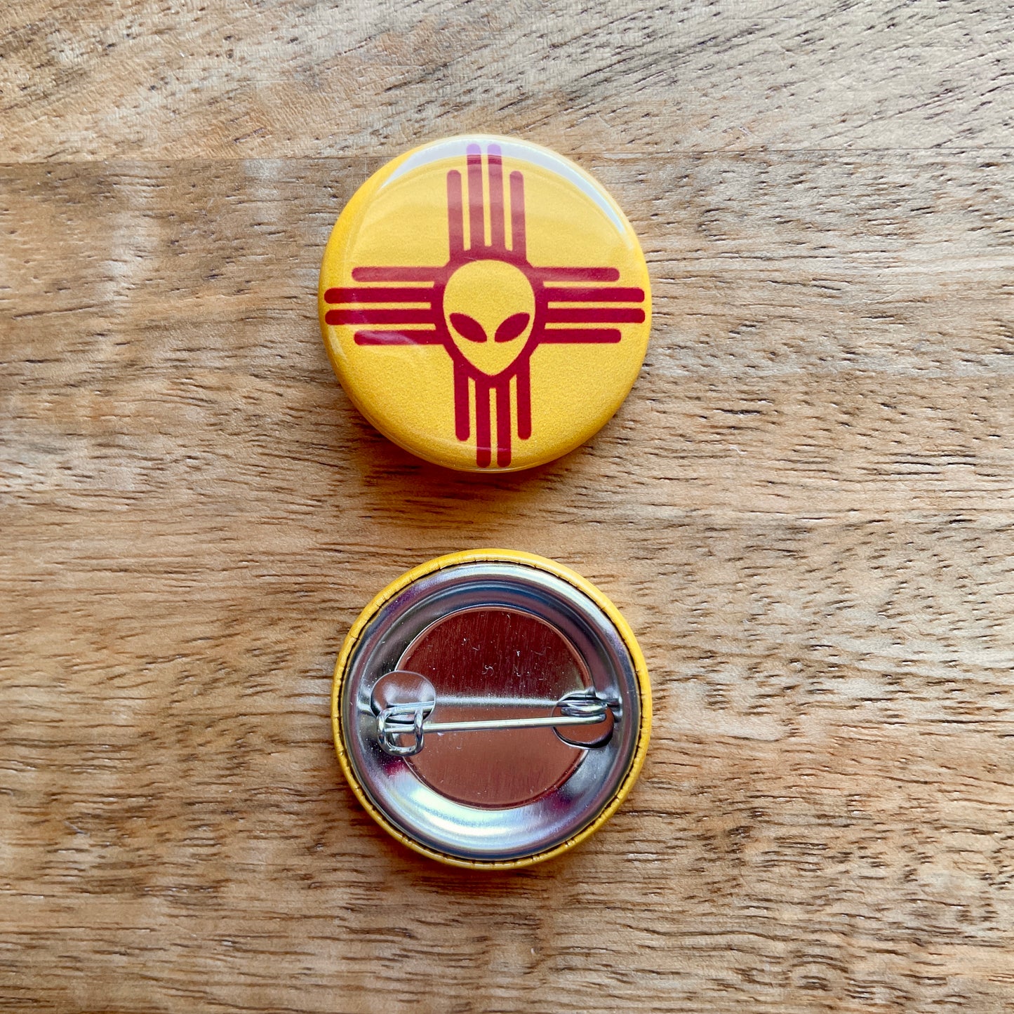 Zia Alien (button or magnet)