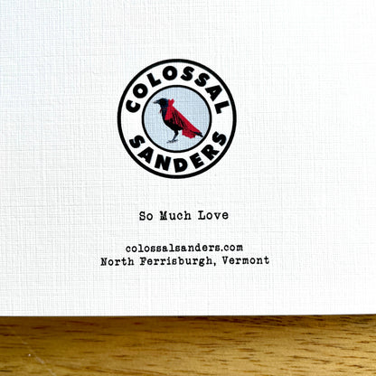 So Much Love So Little Card funny greeting card