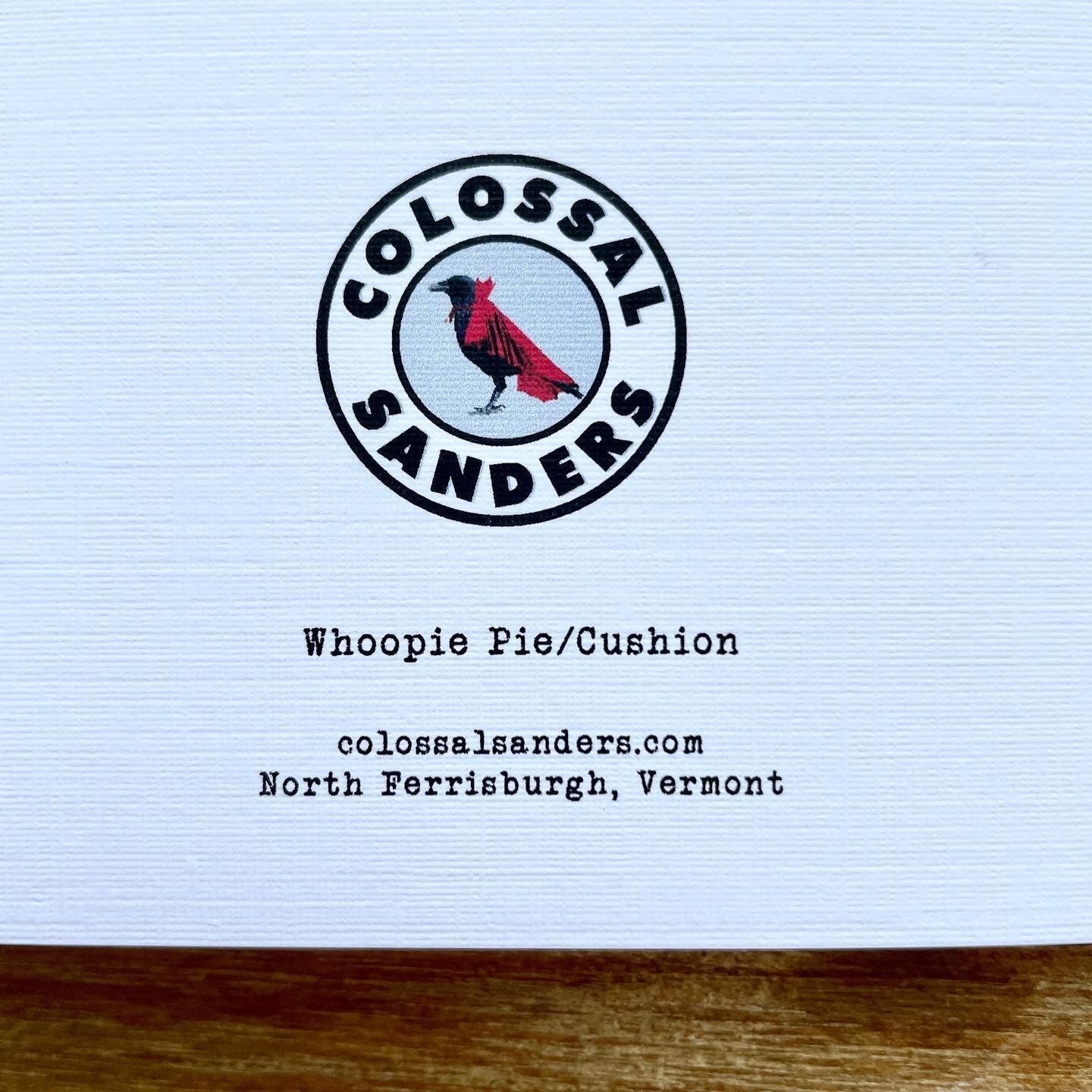 Whoopie Pie/Cushion funny greeting card