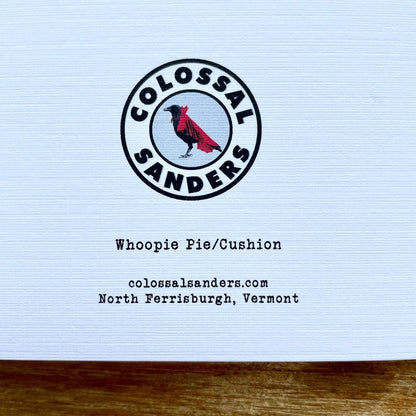 Whoopie Pie/Cushion funny greeting card