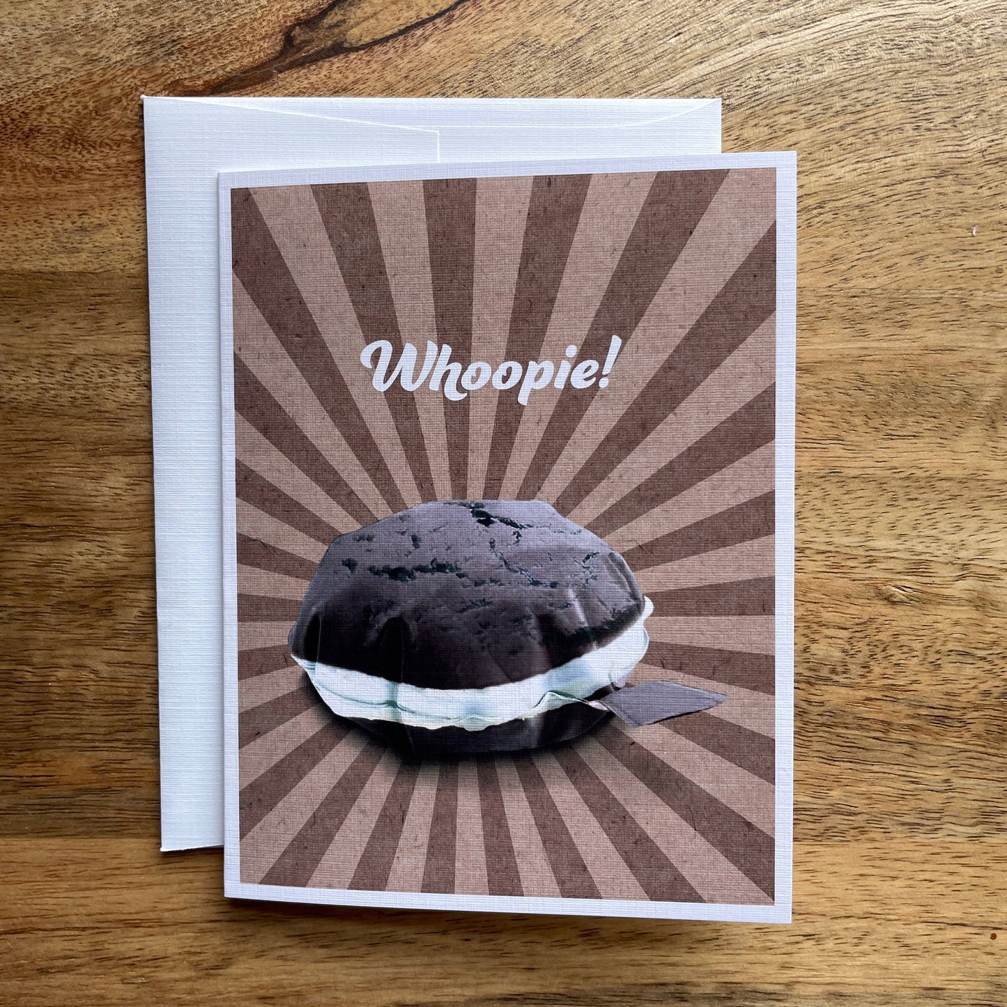 Whoopie Pie/Cushion funny greeting card