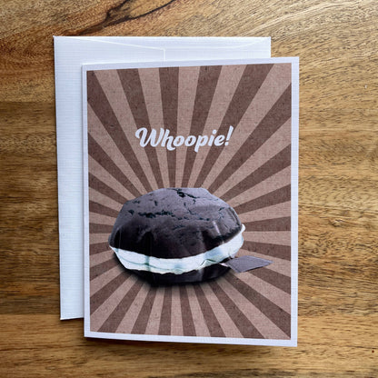Whoopie Pie/Cushion funny greeting card