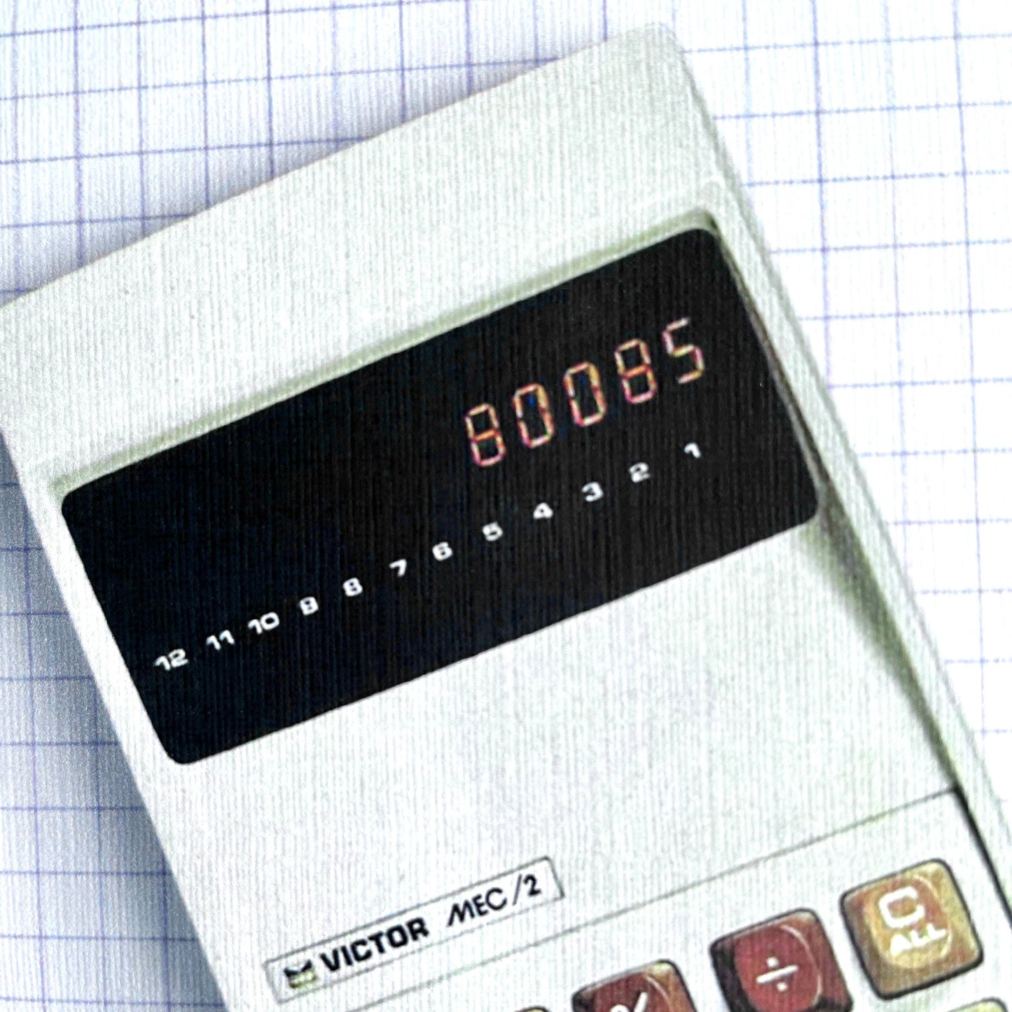 Boobs calculator funny greeting card