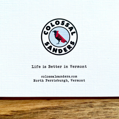 Vermont: We're Doing Alright Here funny Card