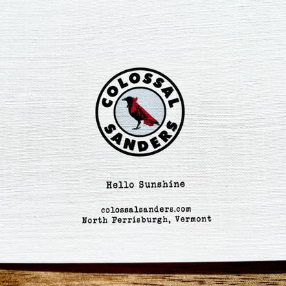 Hello Sunshine funny greeting card